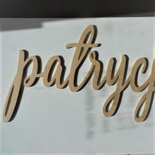 Load image into Gallery viewer, Large Hanging Words | Names | 15 - 50cm | Unpainted | Plain - Funky Letters