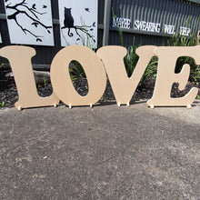 Load image into Gallery viewer, Large  Letters / Numbers | 20 - 100cm | Free Standing | Unpainted | Plain - Funky Letters